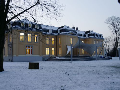 Winterliche Rückseite