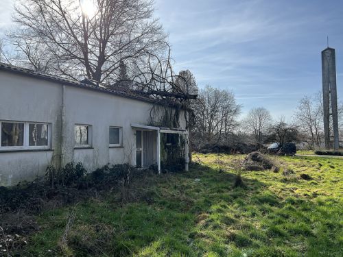 Abriß des ehemaligen Ev. Gemeindezentrums