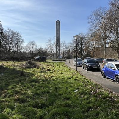 Abriß des ehemaligen Ev. Gemeindezentrums