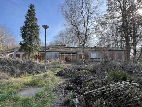 Abriß des ehemaligen Ev. Gemeindezentrums